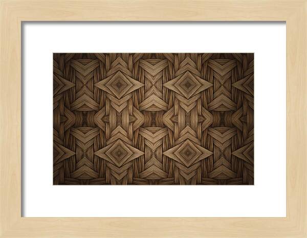Woven Willow Basket Texture