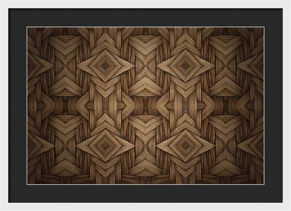 Woven Willow Basket Texture