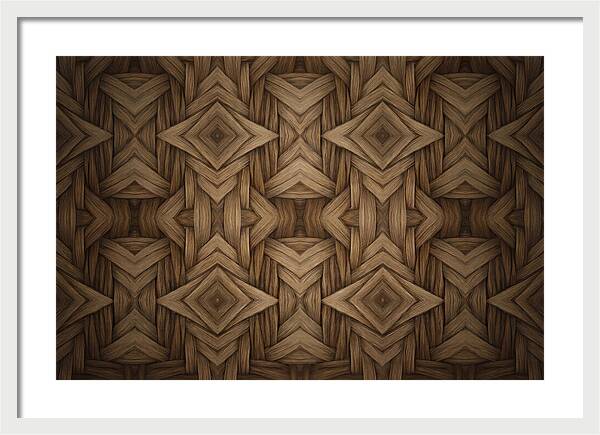 Woven Willow Basket Texture