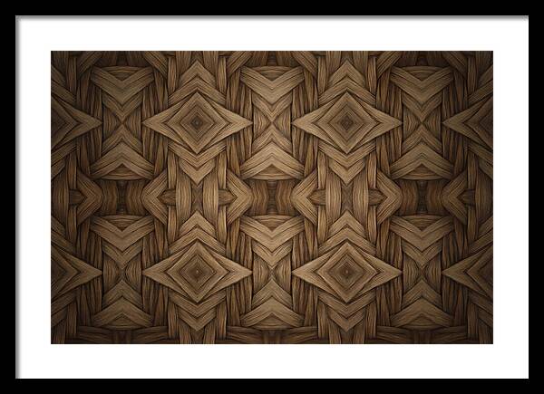 Woven Willow Basket Texture