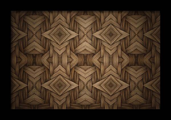 Woven Willow Basket Texture