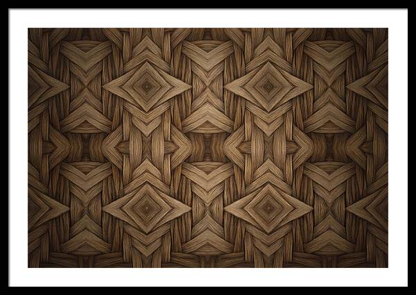 Woven Willow Basket Texture