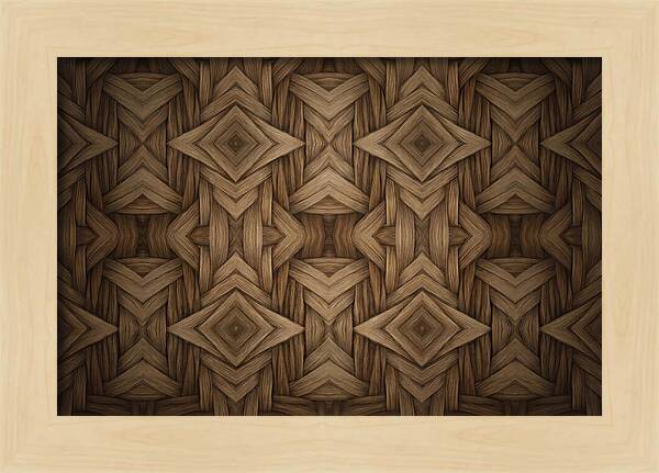 Woven Willow Basket Texture
