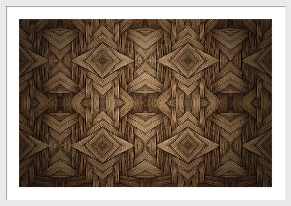 Woven Willow Basket Texture