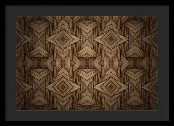Woven Willow Basket Texture