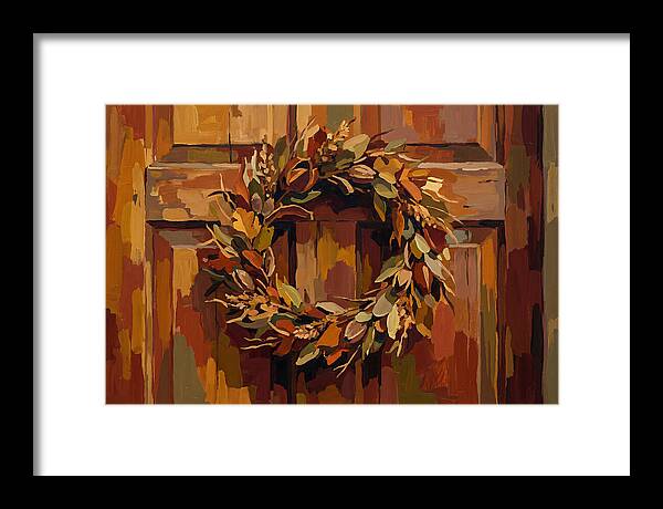Wreath Of Dried Flowers