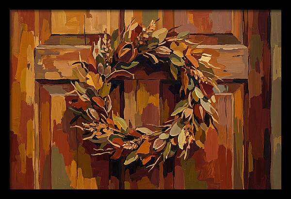 Wreath Of Dried Flowers