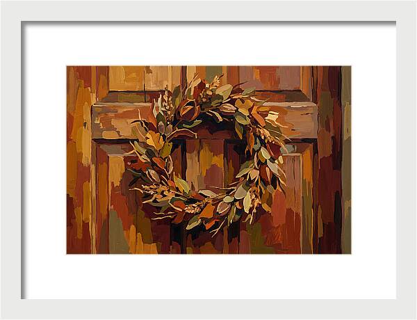 Wreath Of Dried Flowers