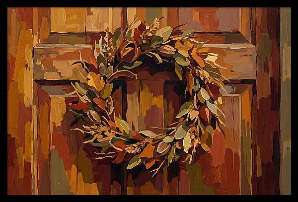 Wreath Of Dried Flowers