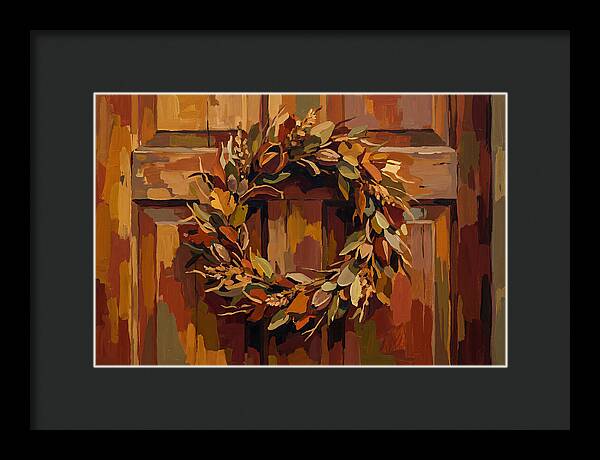 Wreath Of Dried Flowers