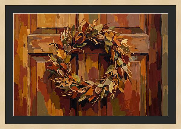 Wreath Of Dried Flowers