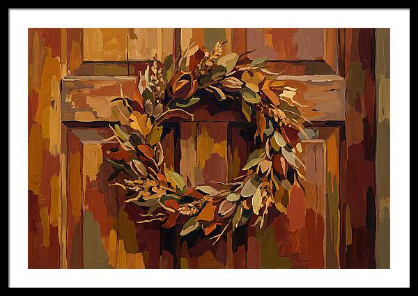 Wreath Of Dried Flowers