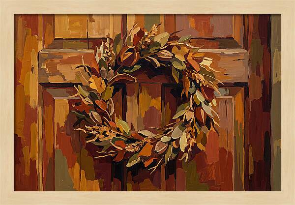 Wreath Of Dried Flowers
