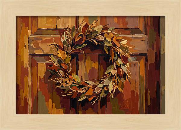 Wreath Of Dried Flowers