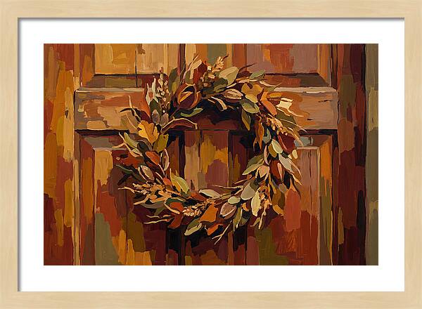 Wreath Of Dried Flowers