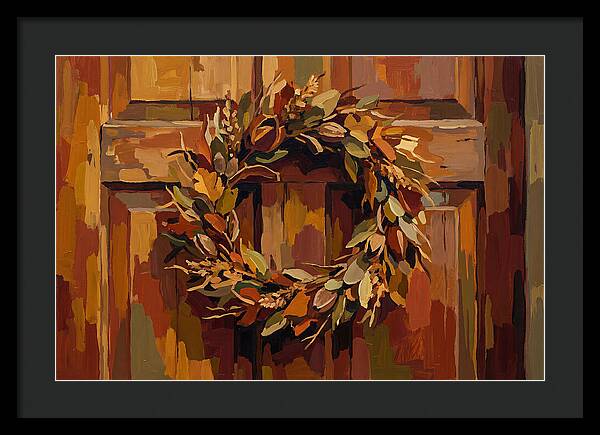 Wreath Of Dried Flowers