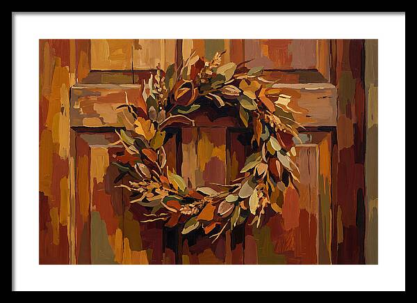 Wreath Of Dried Flowers