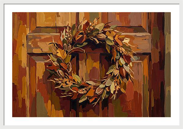 Wreath Of Dried Flowers