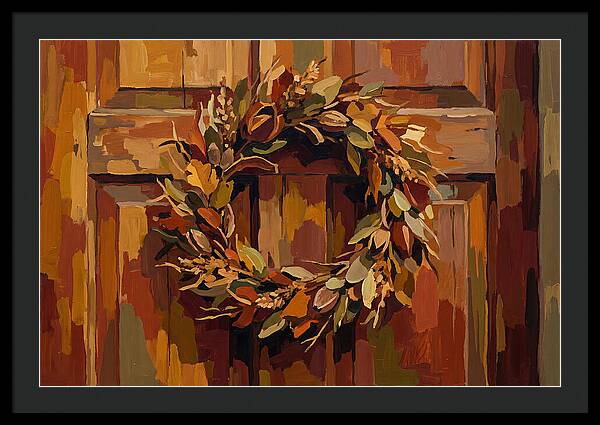 Wreath Of Dried Flowers