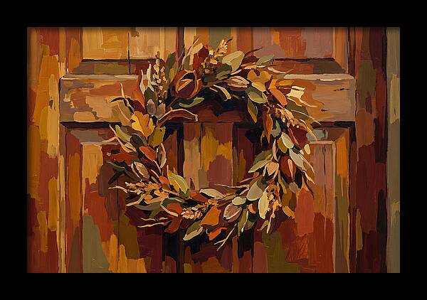 Wreath Of Dried Flowers