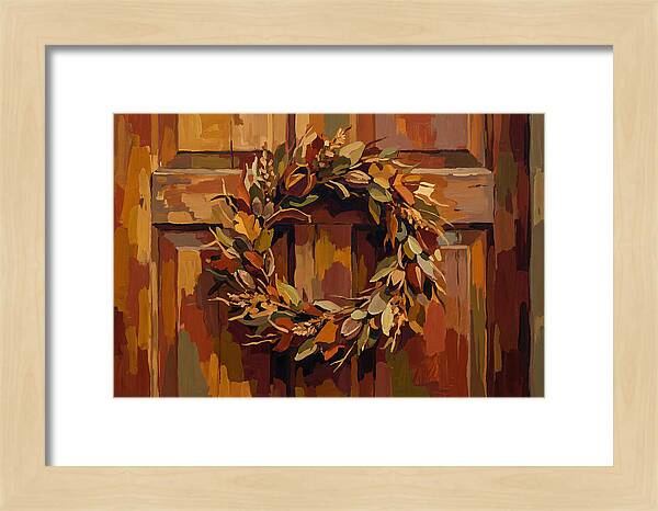 Wreath Of Dried Flowers