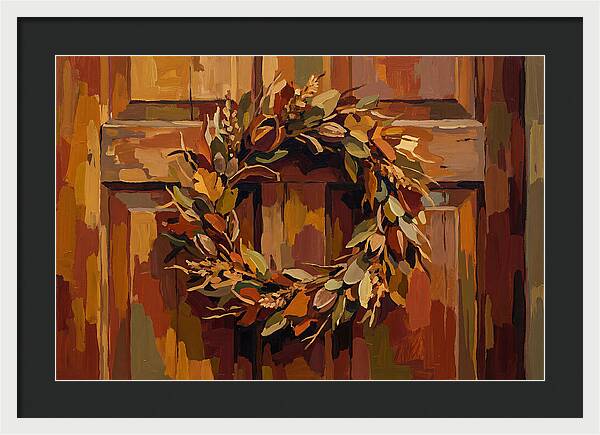 Wreath Of Dried Flowers