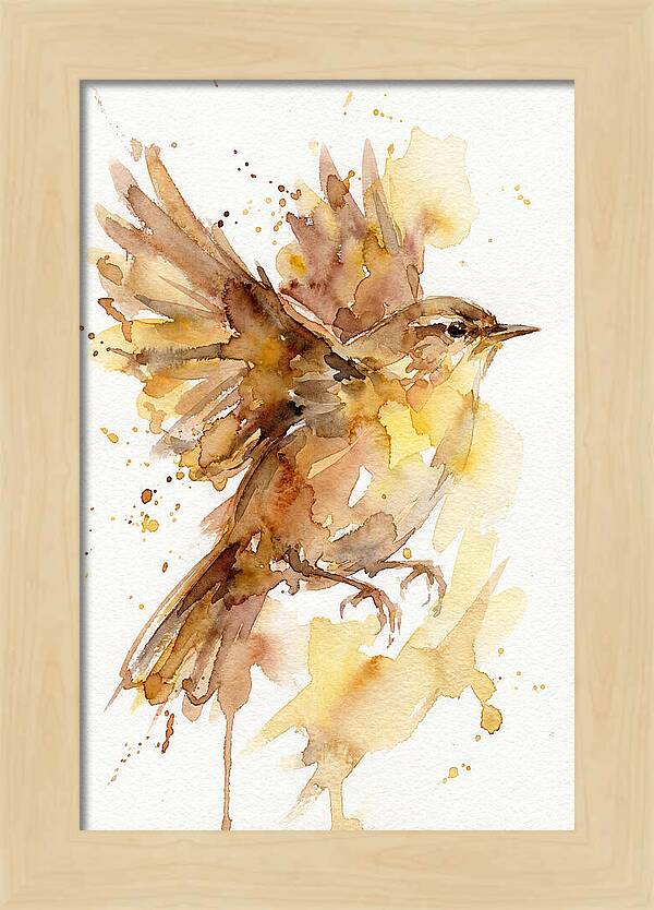 Wren In Flight