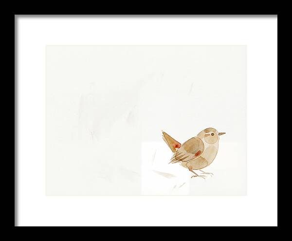 Wren In Minimalist Style