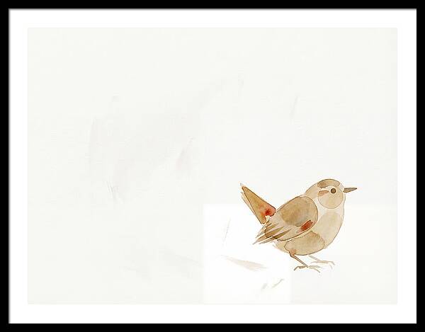 Wren In Minimalist Style