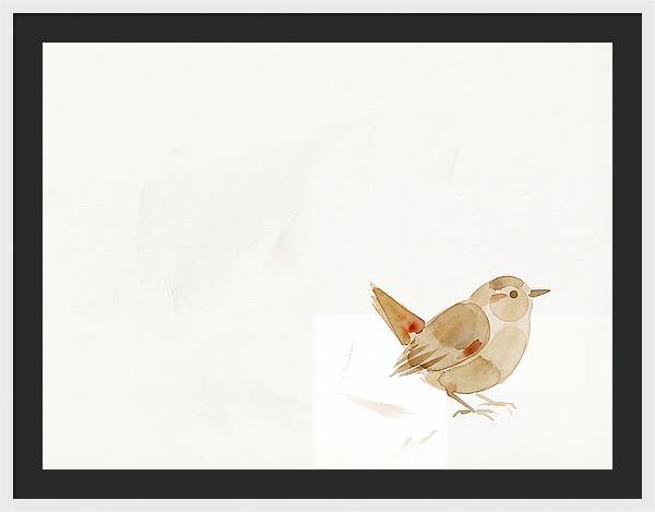 Wren In Minimalist Style