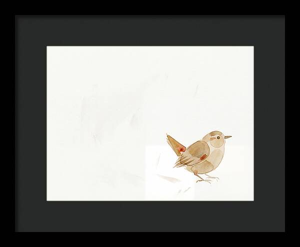 Wren In Minimalist Style