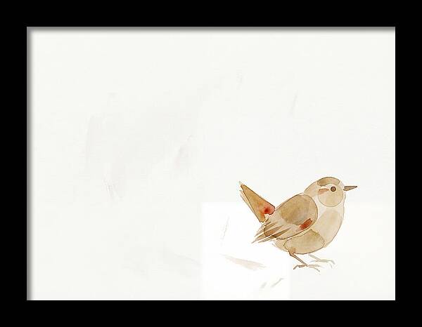 Wren In Minimalist Style