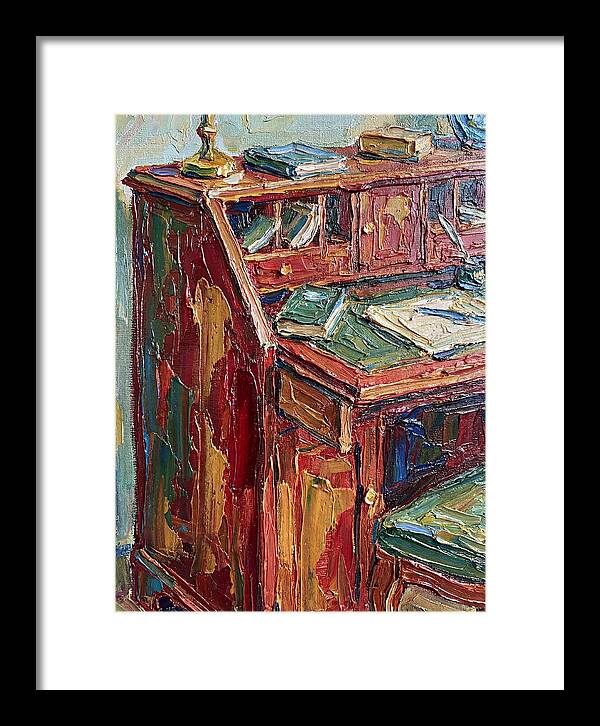 Writing Desk In Vibrant Hues