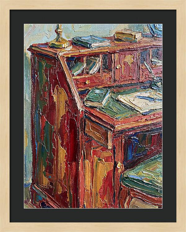 Writing Desk In Vibrant Hues