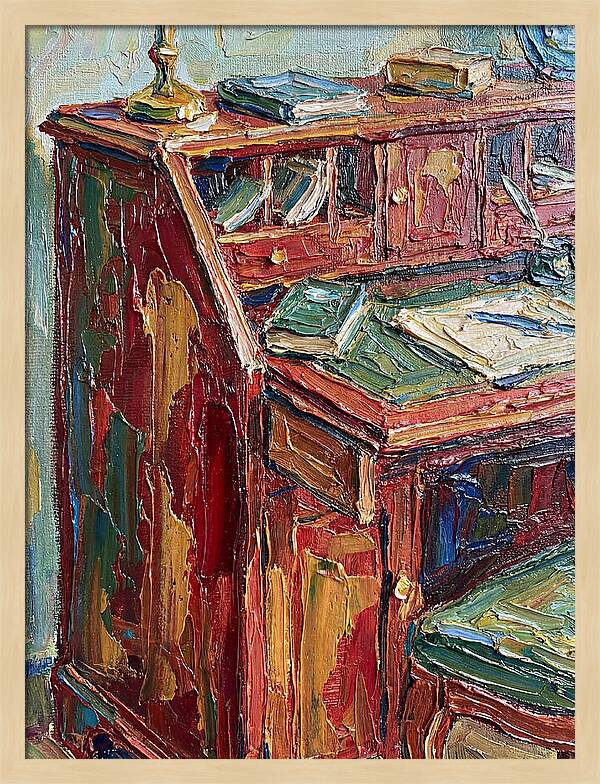 Writing Desk In Vibrant Hues