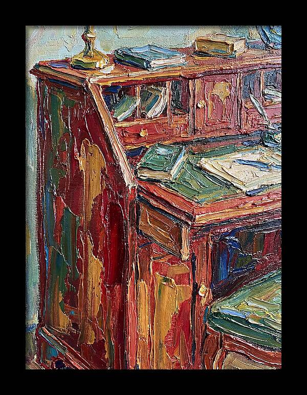 Writing Desk In Vibrant Hues