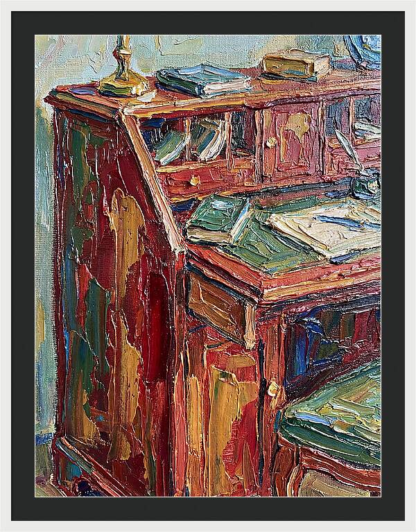 Writing Desk In Vibrant Hues