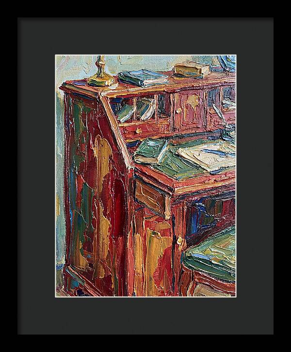 Writing Desk In Vibrant Hues