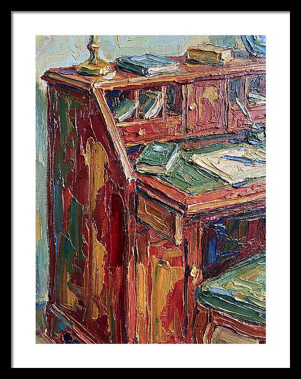 Writing Desk In Vibrant Hues