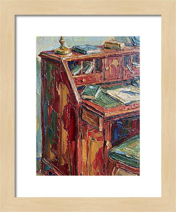Writing Desk In Vibrant Hues