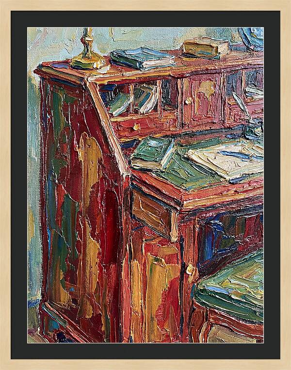 Writing Desk In Vibrant Hues
