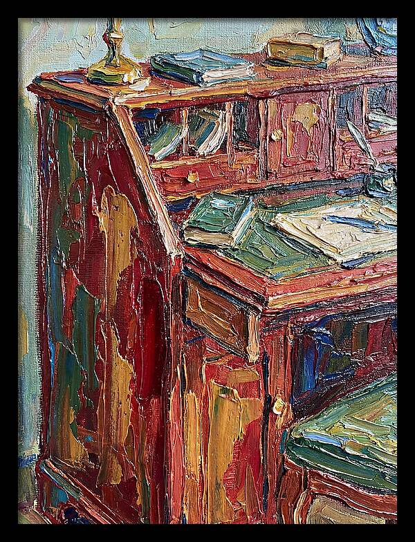 Writing Desk In Vibrant Hues