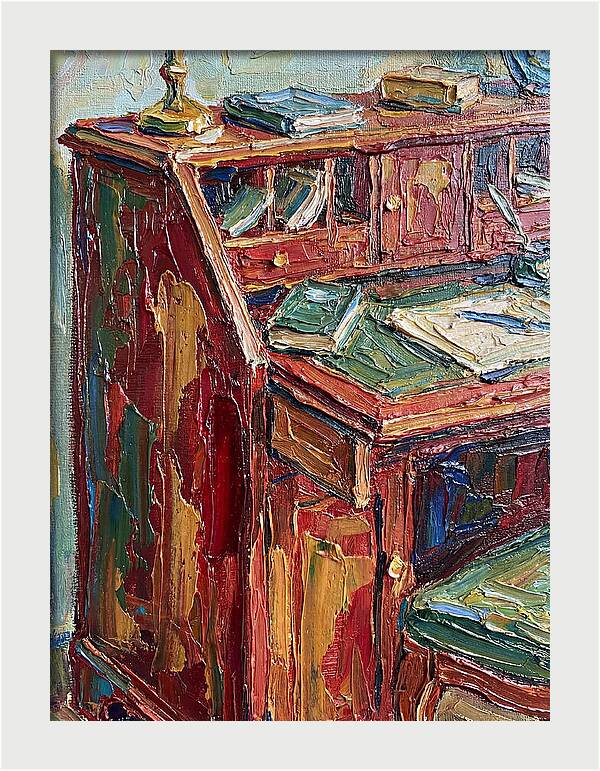 Writing Desk In Vibrant Hues