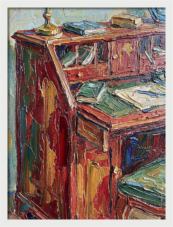 Writing Desk In Vibrant Hues