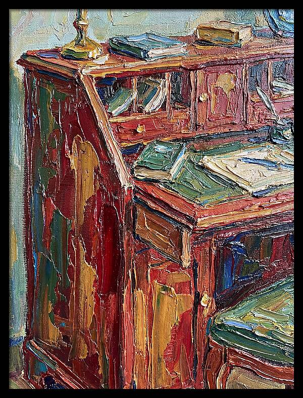 Writing Desk In Vibrant Hues