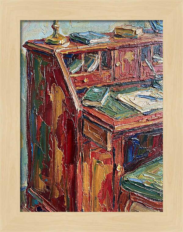 Writing Desk In Vibrant Hues