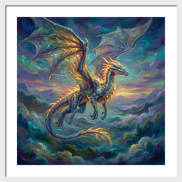 Wyvern In Flight