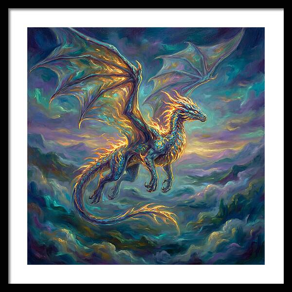 Wyvern In Flight