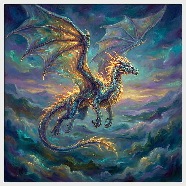 Wyvern In Flight