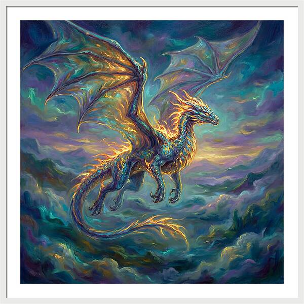 Wyvern In Flight